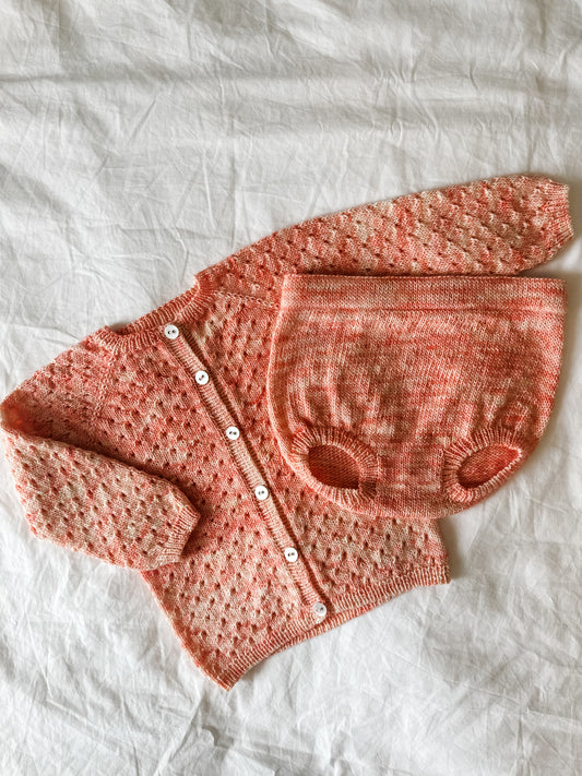 Set of Cardigan and Bloomers - Poppy Parade